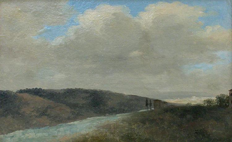 Pierre de Valenciennes Skizze Italienische Landschaft Norge oil painting art